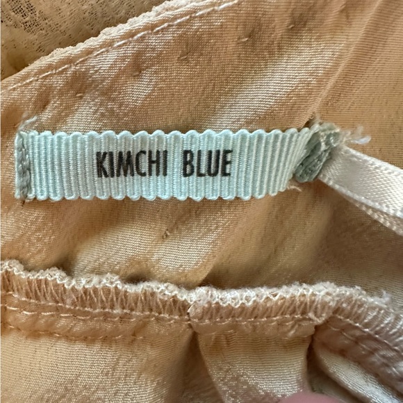 UO Kimchi Blue Snow Queen Embellished Rhinestone Mini Party Dress Pale Pink 10 - Picture 2 of 11